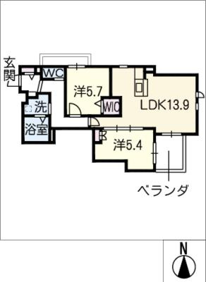 間取り：223039677358