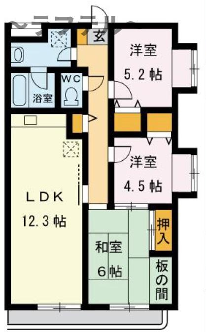 間取り：211064681797