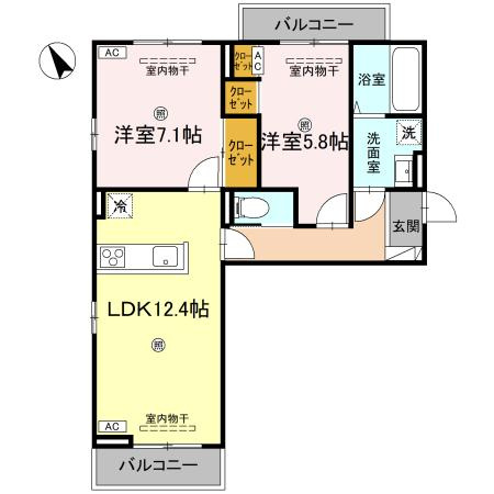 J.リヴェール高松西宝町 A棟のイメージ