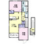 リリエンハイム Cの間取り