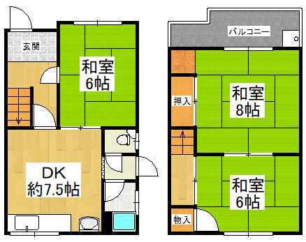 間取り：227101310832