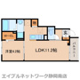 焼津市塩津のハイツの間取り