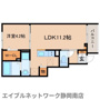 焼津市塩津のハイツの間取り