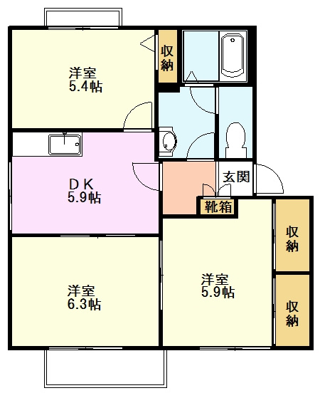 間取り：213142435396