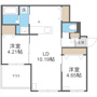 ＵＲＢＡＮ　ＦＬＡＴＳ　中の島の間取り