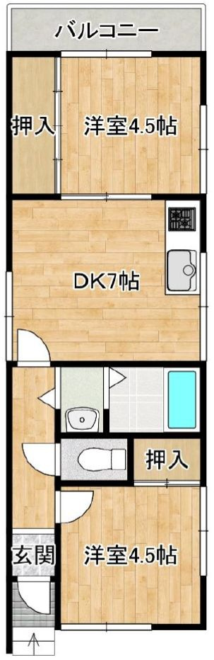 間取り：228058306941