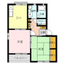 カルムＦ　Ａ棟の間取り