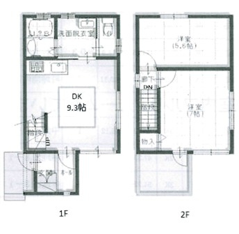 【揖保郡太子町東出の戸建ての間取り】