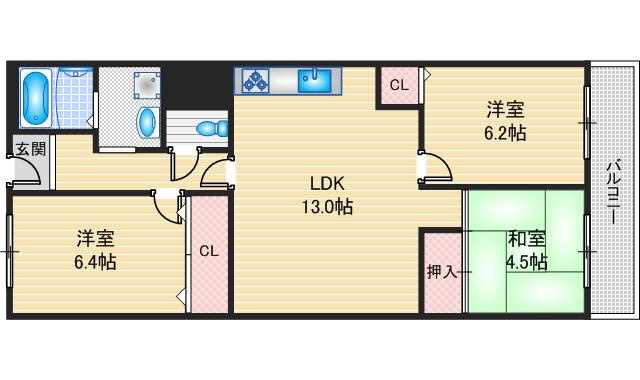 間取り：227099277284