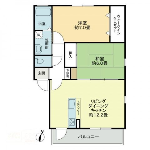 高松市生島町 2階建 築21年のイメージ