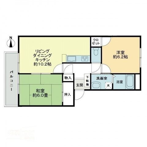 高松市屋島東町 3階建 築23年のイメージ