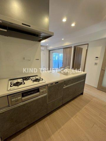 ノーブル南森町Ⅱ番館のキッチン