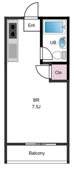【リバーサイドハイツの間取り】