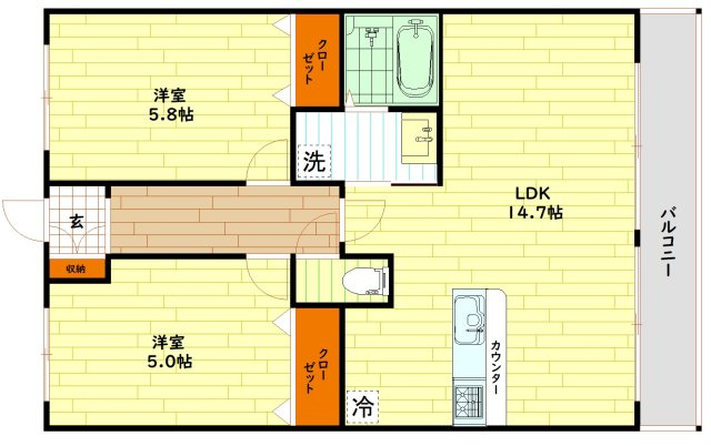 間取り：227103880347