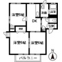 クレセントAの間取り