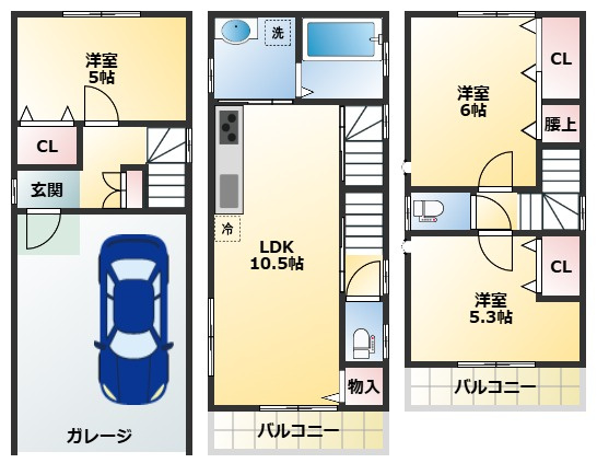 間取り：227102409262
