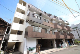 鹿児島市新屋敷町のマンションの外観