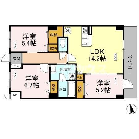 間取り：212058611035