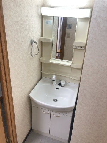 幸マンションの洗面所