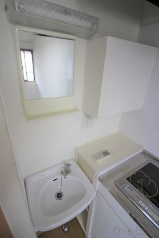 大野ハイツの洗面所