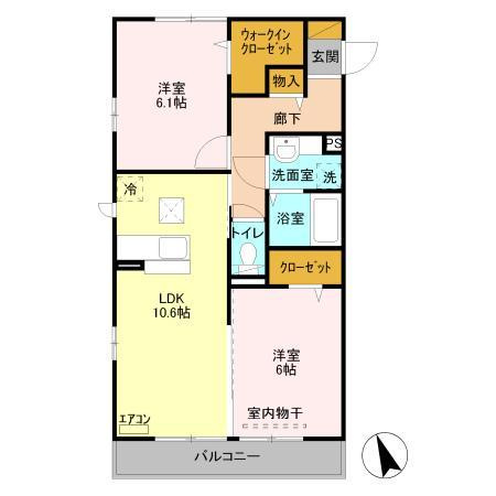 フラッツ酒井根I号棟のイメージ