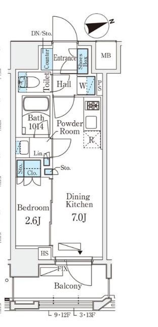 文京区湯島1丁目&nbsp;13階建&nbsp;築2年のイメージ