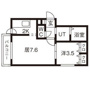 ルーエN15の間取り