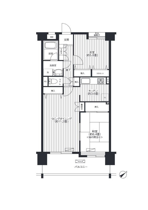 間取り：212057611524