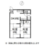 岡谷市本町のアパートの間取り