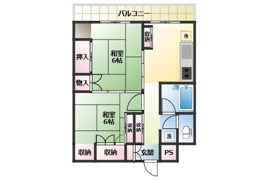 トーカングランドマンション第一南林寺シーサイドの間取り