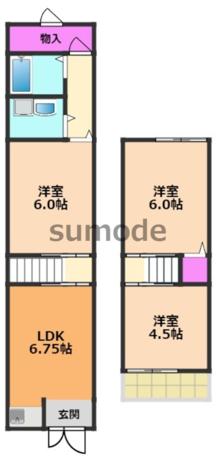 間取り：227103740442