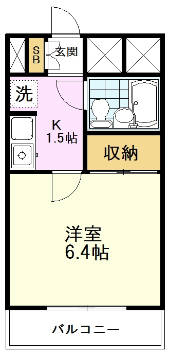 府中市新町1丁目&nbsp;7階建&nbsp;築36年のイメージ