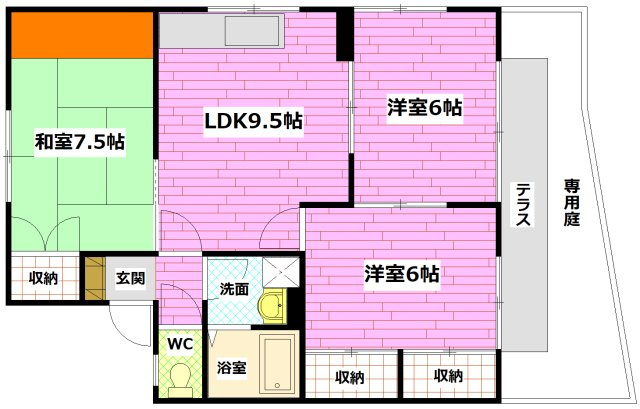間取り：234040764481