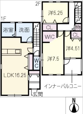 間取り：224007247545