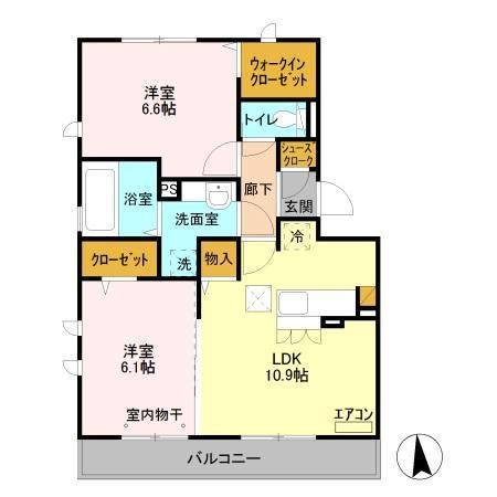 フラッツ酒井根IIのイメージ