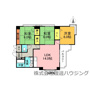玉手マンションの間取り