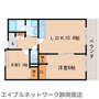 静岡市駿河区西脇のマンションの間取り