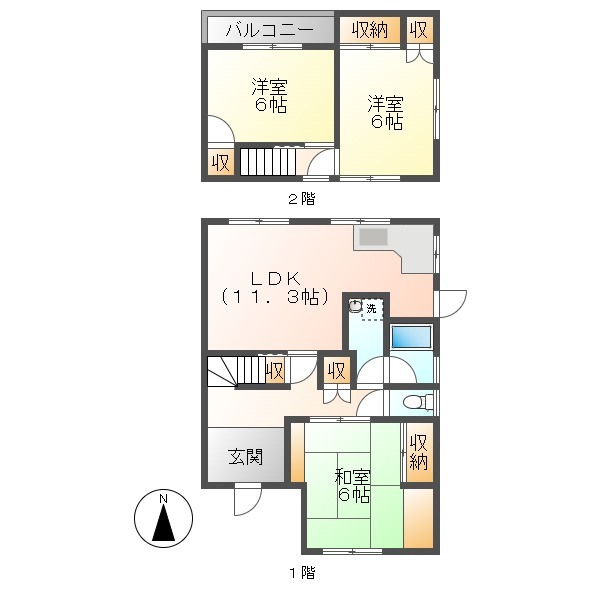 間取り：221013383605