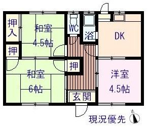 間取り：234041415231