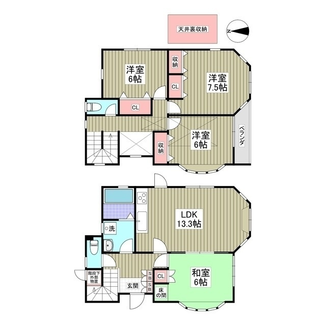 間取り：211063483089