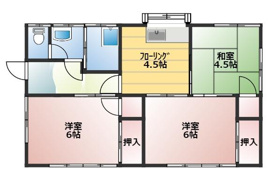 五月女住宅の間取り