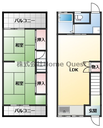 間取り：227091596869