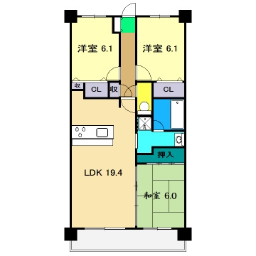 間取り：239001833005
