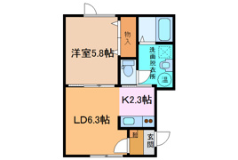 PLAIN⑬の間取り