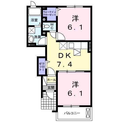 カーサ大井Ｃのイメージ