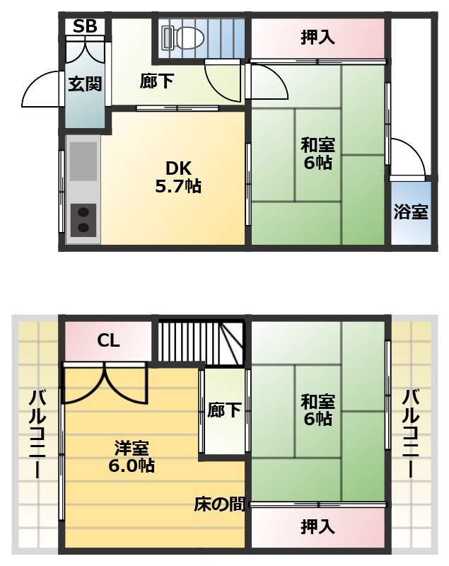 間取り：227102833690
