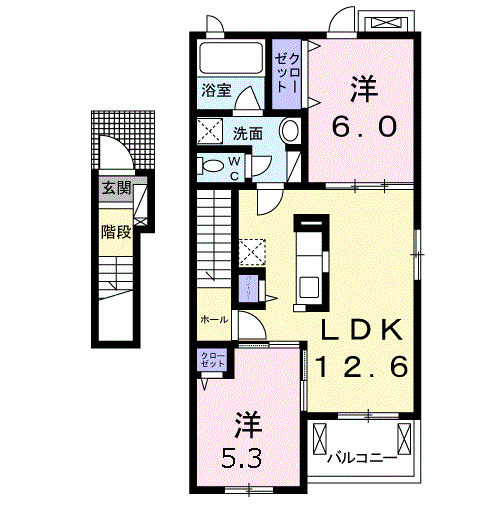 間取り：224007402535