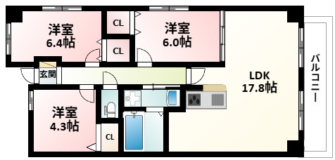 間取り：227103406097