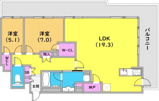 間取り：228055444737