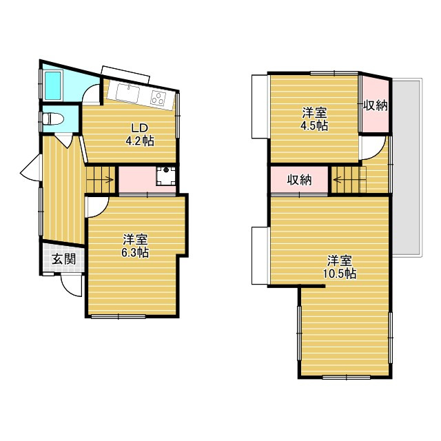 間取り：227095338896